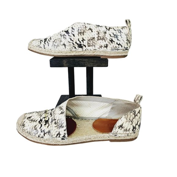 1.STATE Women's White Dela Espadrille Flat 8M EUC - Picture 2 of 9